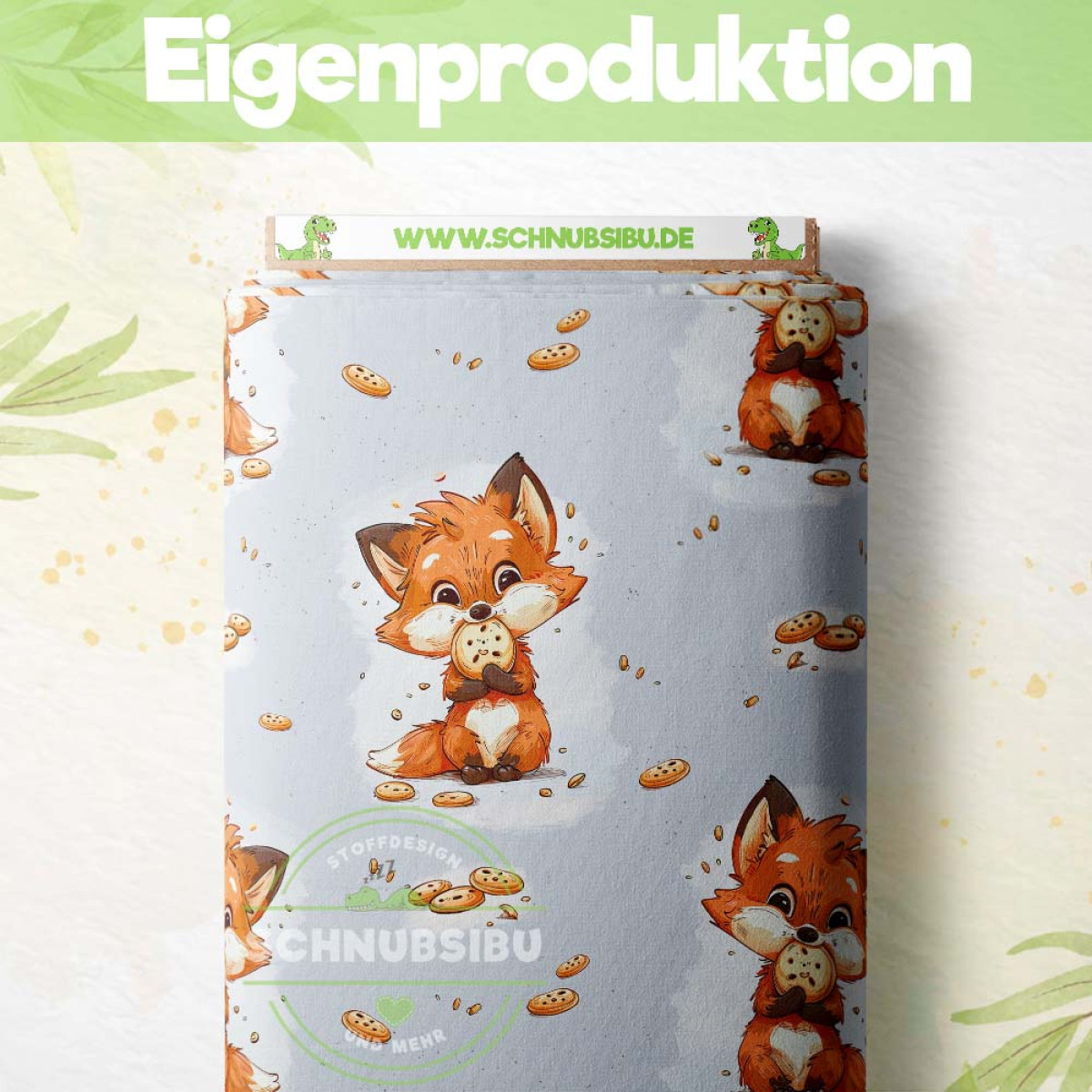 French Terry Cookie Fox